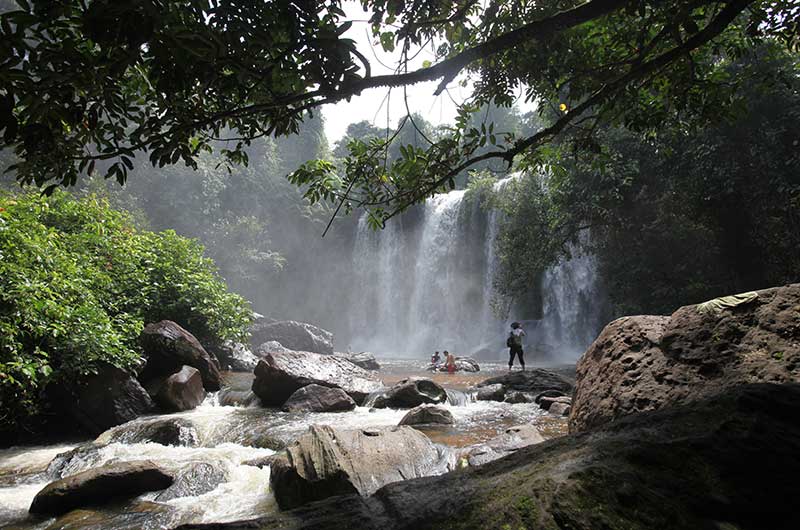 Waterfall at Kulen mountain