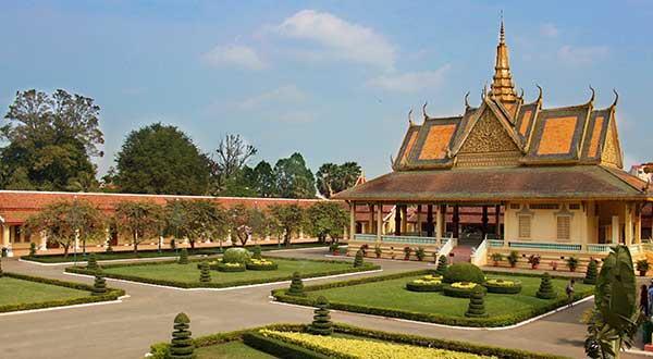 Phnom Pehn royal palace