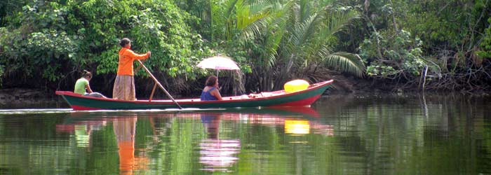 viajar a camboya - barco en chipat, koh kong
