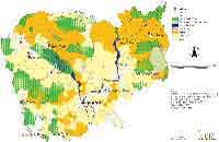 Cambodia poverty map - thumb