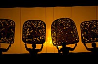 siem reap attractions - Shadow puppets